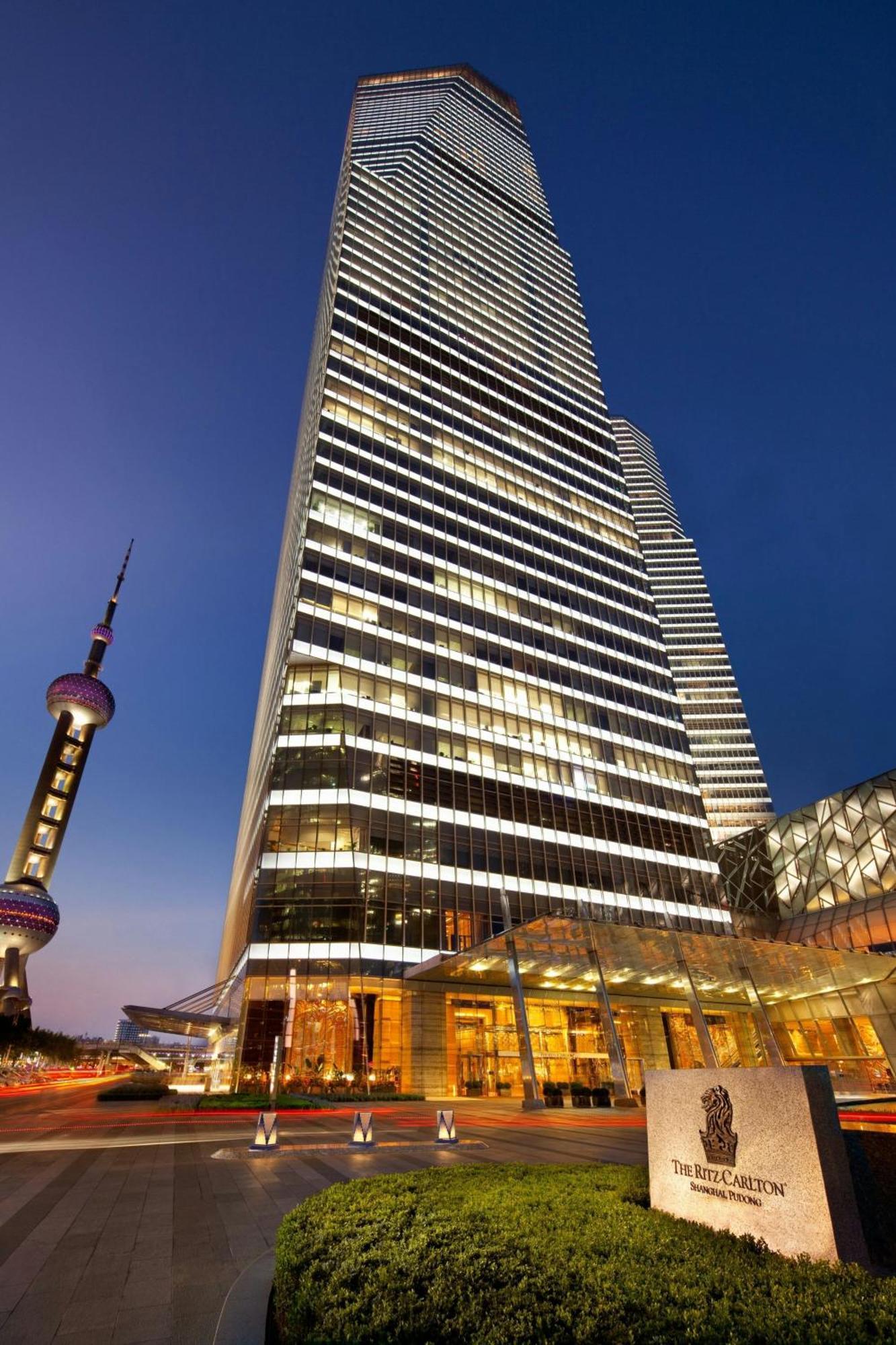 The Ritz-Carlton Shanghai, Pudong Buitenkant foto