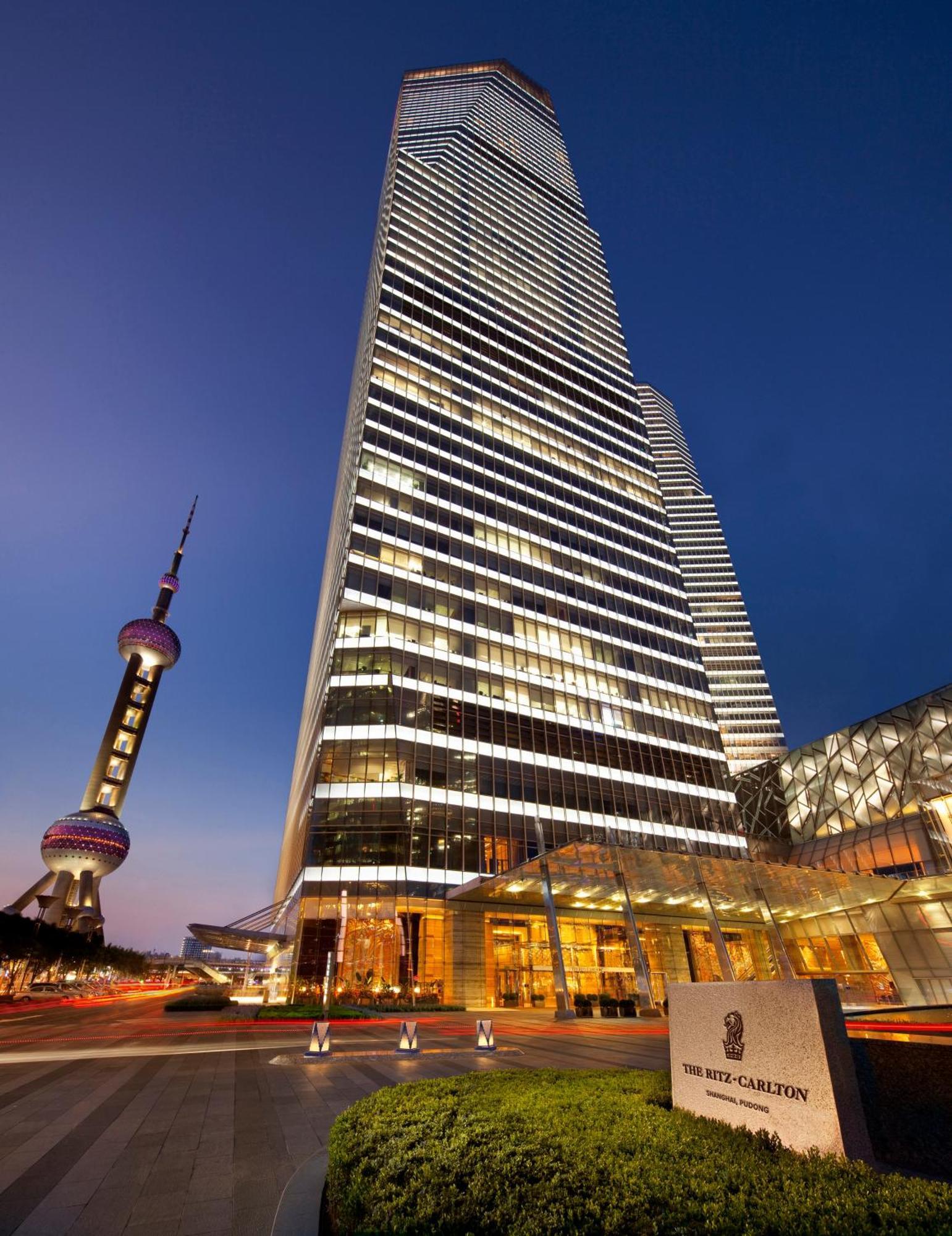 The Ritz-Carlton Shanghai, Pudong Buitenkant foto