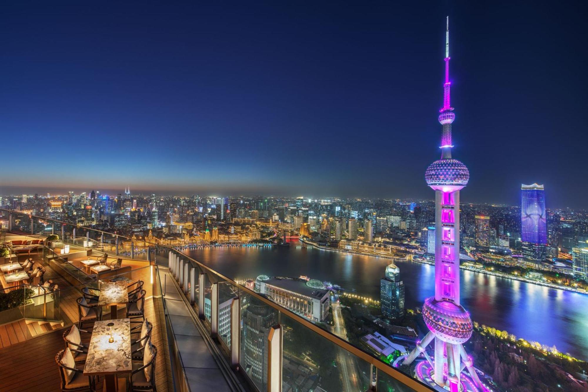 The Ritz-Carlton Shanghai, Pudong Buitenkant foto